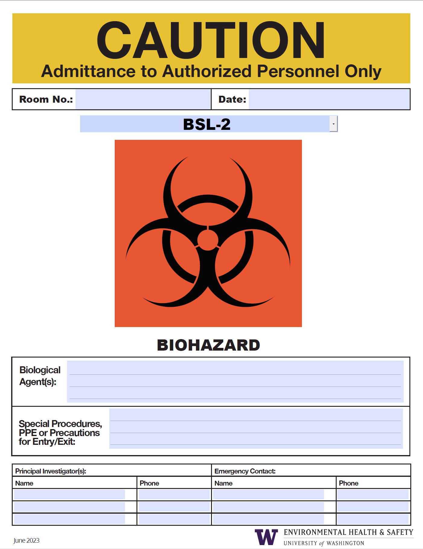 biohazard sign example